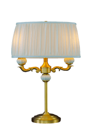 Toulouse 55cm Gull Fra Aneta Lighting - Bordlampen Toulouse har et klassisk og elegant uttrykk med dekorative detaljer og en vakker gullfinish.