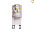 LED G9 MINI 2,5W 2200-3000K dim to warm Fra Unison - LED G9 MINI 2,5W 2200-3000K dimmes for å varmeUnisons nye G9s dimmes til varmere dimmes med en dimmer for å justere fargetemperaturen fra 2200-3000K.