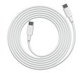 Cable 1 USB C to USB C Charging Cable, 2m, Martinelli Luce edition Hvit Fra Avolt - Kabel 1 USB-C til USB-C fra Avolt kombinerer kraftig lading med stilig skandinavisk design.