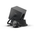 Square 1 with 30W Dual USBC & Magnetic base, 3m Svart Fra Avolt - Styreskinne fra Avolt med et stilig design med lang PVC-ledning, en kube laget av resirkulert plast og en magnetisk plate i bunnen slik at den kan henges på veggen.