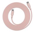 Cable 1 USB C to USB C Charging Cable, 2m Rosa Fra Avolt - Kabel 1 USB-C til USB-C fra Avolt kombinerer kraftig lading med stilig skandinavisk design.