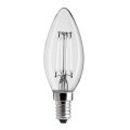 LED E14 Kronelyspære 4W 2700K dimbar Gjennomsiktig Fra Unison - 