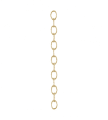 Oval Chain 10m Messing Fra Karlskrona lampfabrik - 