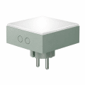 LAMP 1 - EU Grønn Fra Avolt - Denne hendige lille lampen kobles direkte til stikkontakten (230V) og er perfekt som nattlampe eller stemningsbelysning i gangen, soverommet eller andre rom der du &oslash;nsker et mykt lys.