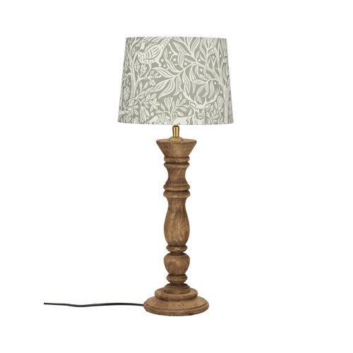Lodge 60cm Lysegrønn bordlampe Fra PR Home - Lodge bordlampe har en klassisk stil med praktfulle former.