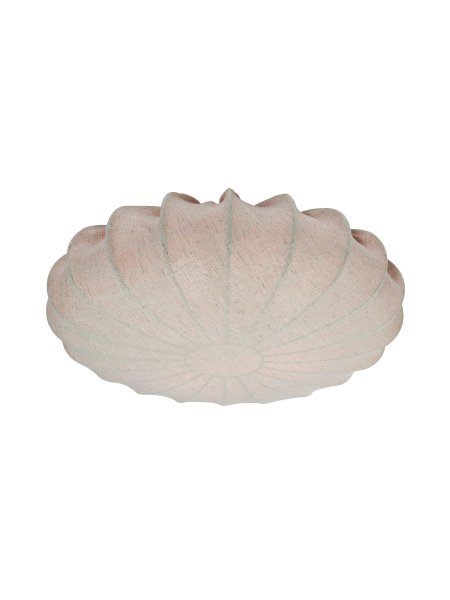 Florenzo Ø56 Grå plafond Fra PR Home - Tak i linstoff med vakker struktur.