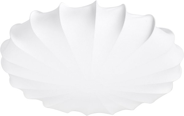 Franza Ø56 Hvit plafond Fra PR Home - Stilig og stilig plafond i et herlig bomullsstoff.