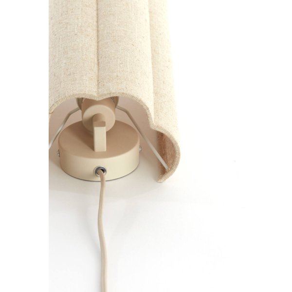 Fringe 30cm Beige vegglampe Fra Light & Living - 