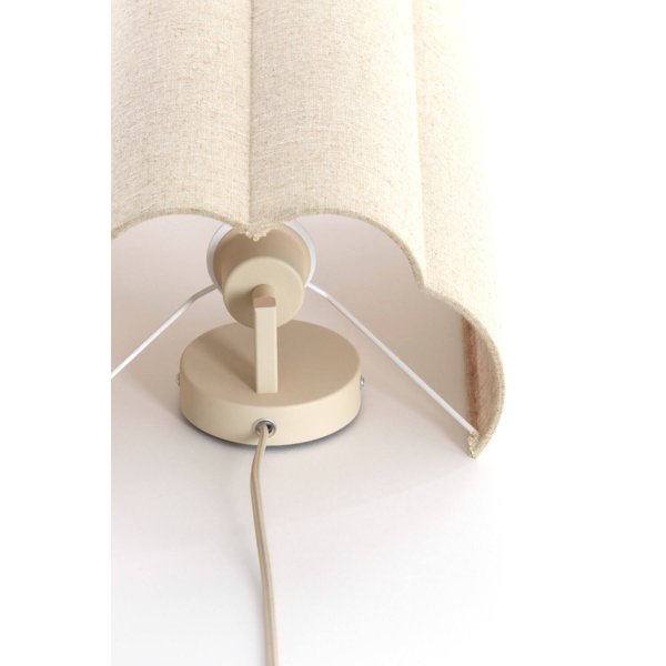 Fringe 40cm Beige vegglampe Fra Light & Living - 