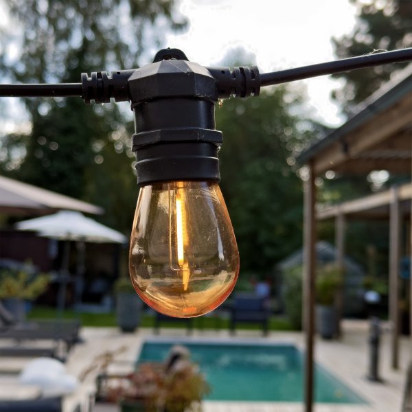 Deco bulb x 5 Årgang Fra Lightson - Et fleksibelt og rimelig 12-voltssystem for hagen din, som du enkelt installerer selv og senere kan bygge på, opptil 50 meter, hvis du vil.
