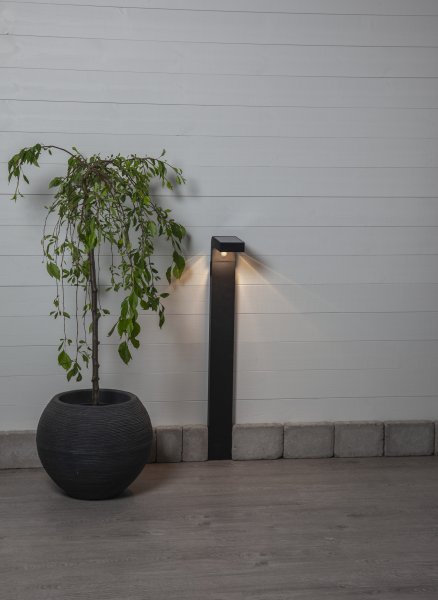 Vici Svart solcellelampe Fra Star Trading - 