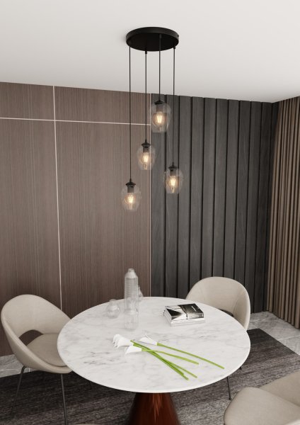 Istar Premium Ø40 Gjennomsiktig Taklampe Fra Emibig Lighting - Istar er en allsidig og tidl&oslash;s samling taklamper.