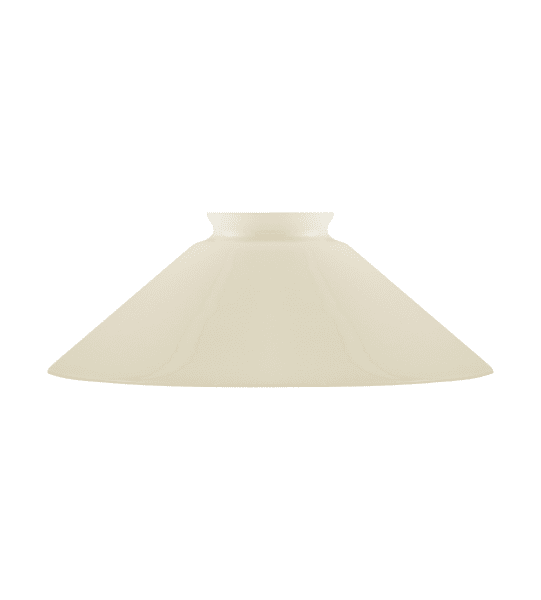Schoolhouse Glass Shade 60/200 Off-white Fra Karlskrona lampfabrik - 