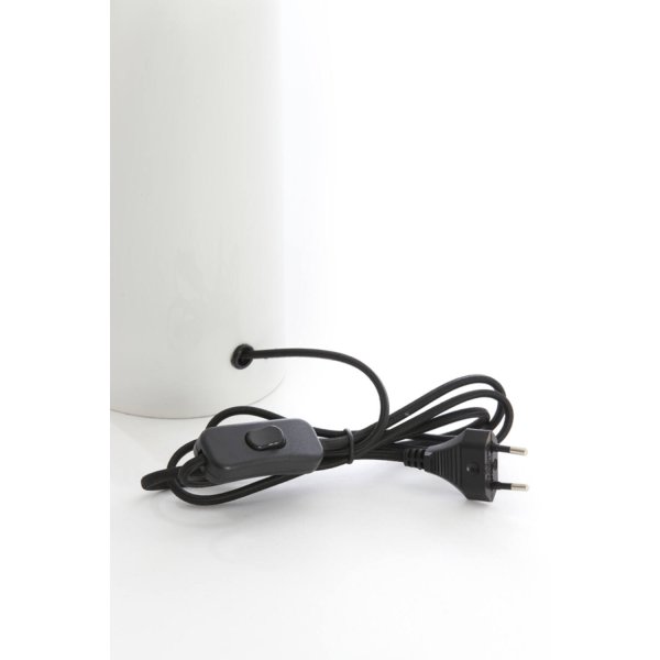 Petch 40cm Hvit lampefot Fra Light & Living - 