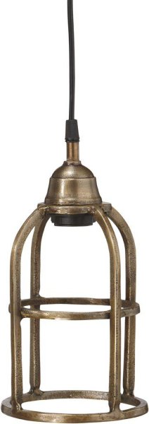 Boston Ø14 Gull vinduslampe Fra PR Home - Boston industrilampe for vinduer og tak i messingmetall 26cm i diameter.