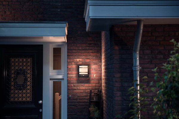 Petronia Antrasitt utendørslampe Fra Philips - 