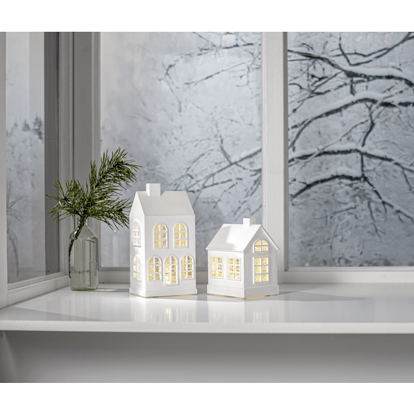 Vinter 15cm Hvit Fra Star Trading - 