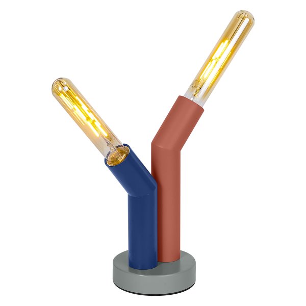 Straw 28cm Flerfarget bordlampe Fra Ledvance - Straw &auml;r en lekfull bordslampa med h&auml;rliga kul&ouml;rer.