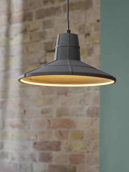 Zoom bilde av Concrete Sala Ø32 Grå Taklampe Fra Osram - Concrete Sim er et rustikk anheng med h&oslash;ykvalitetsdesign.