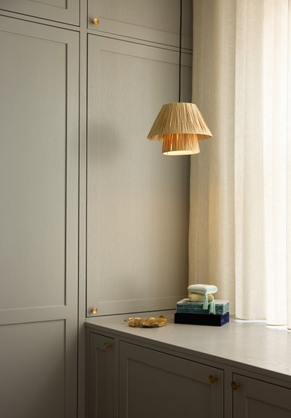 Bamboo Paper Hut Ø28 Natur Taklampe Fra Osram - Den naturliga formgivningen och det naturliga materialet g&ouml;r att den passar in i n&auml;stan alla hem och stilar.