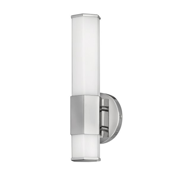 Facet 35cm Krom baderomslampe Fra Elstead Lighting - Facet er en moderne og stilig baderomslampe som kombinerer funksjon og estetikk.