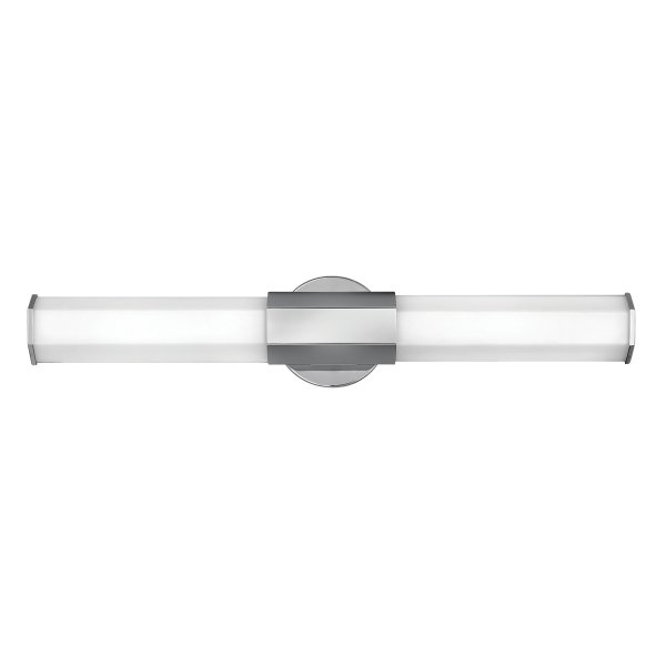 Facet 65cm Krom baderomslampe Fra Elstead Lighting - Facet er en moderne og stilig baderomslampe som kombinerer funksjon og estetikk.
