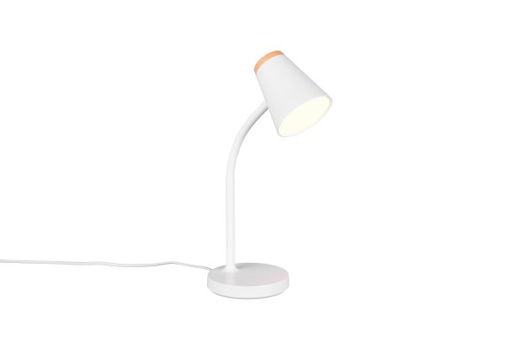 Pongo 36cm Hvit skrivebordslampe Fra Trio Lighting - 
