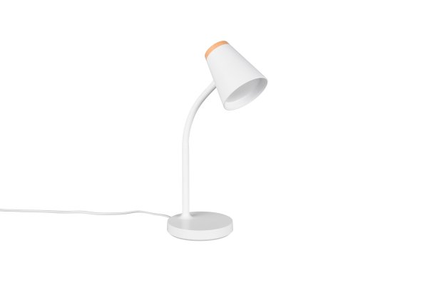 Pongo 36cm Hvit skrivebordslampe Fra Trio Lighting - 