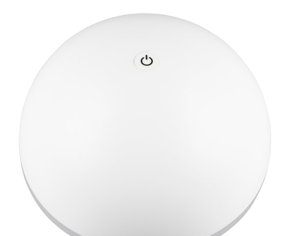 Fungo 30cm Hvit bærbar Fra Trio Lighting - Den bærbare Fungo bordlampen kombinerer moderne design med innovative funksjoner, noe som gjør den til en favoritt blant oppladbare lamper.