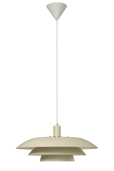 Epsilon 1 Ø45 Beige Taklampe Fra Aneta Lighting - EPSILON er en klassisk kjøkkenpendel i metall.