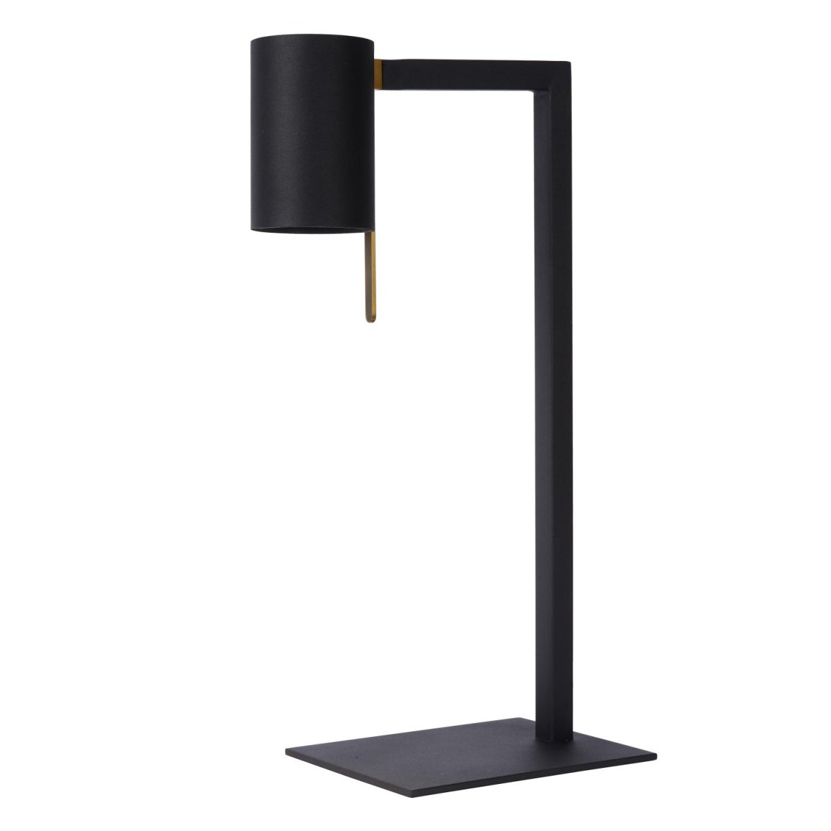 Lesley 50cm Svart skrivebordslampe Fra Lucide - Lesleys elegante design gir et trendy og sofistikert inntrykk.