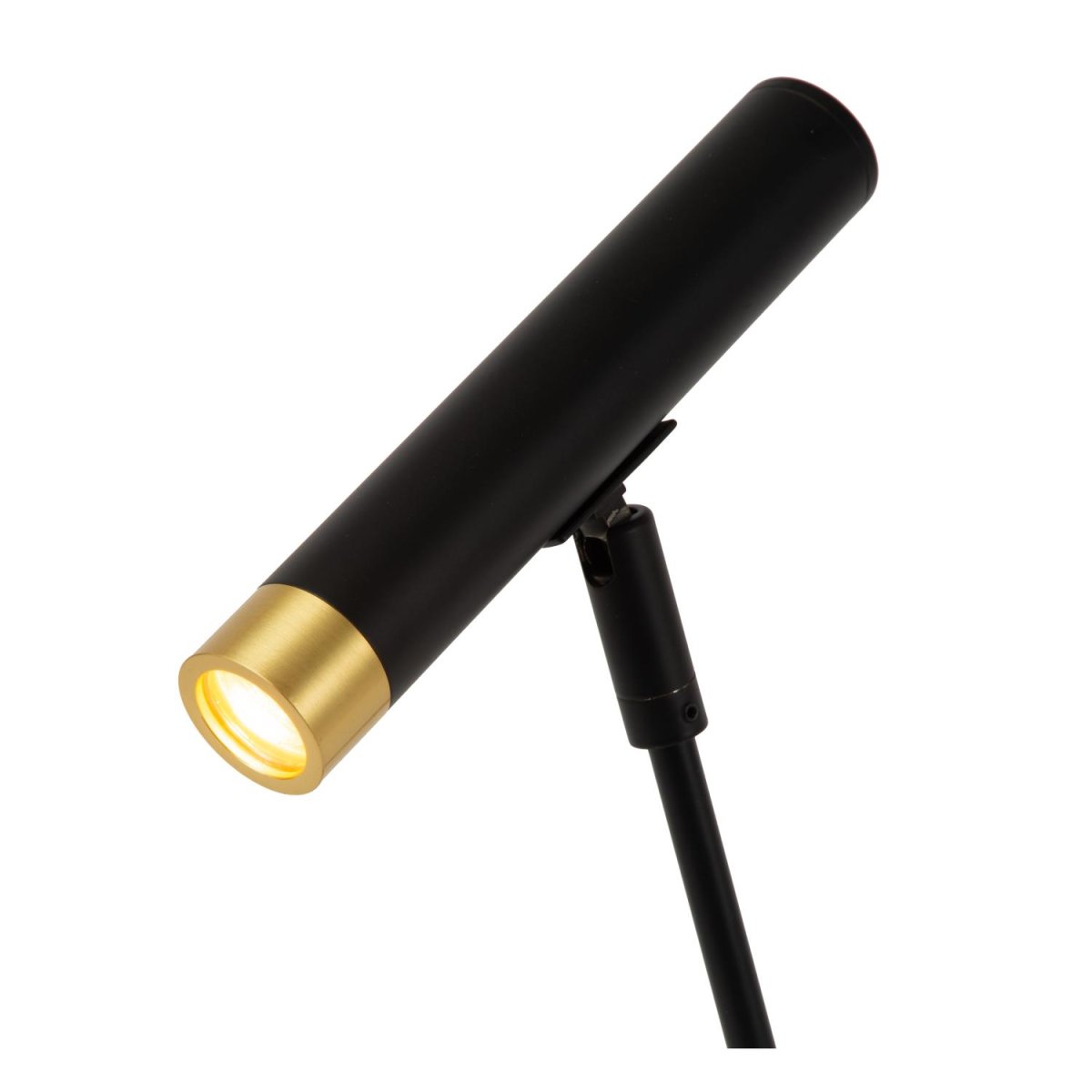 Alec 53cm Svart skrivebordslampe Fra Lucide - Gir lys til måltidene, bøkene eller firmaet ditt &ndash; og selvfølgelig skape en koselig atmosfære.