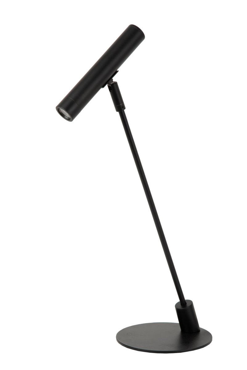Alec 53cm Svart skrivebordslampe Fra Lucide - Gir lys til måltidene, bøkene eller firmaet ditt &ndash; og selvfølgelig skape en koselig atmosfære.