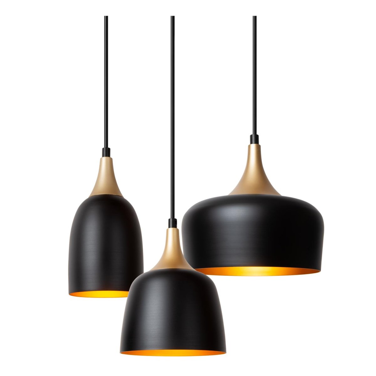 Chayanne Ø30 Svart Taklampe Fra Lucide - Unike produktegenskaper:Passer for bruk med LED-lyskilderDenne lampen kan justeres i høydenLett å koble til en dimmer (ekskl.