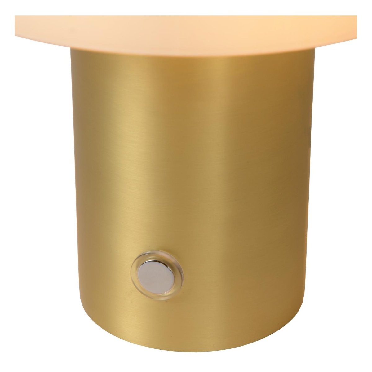 Timon 20cm Matt gull/messing bordlampe Fra Lucide - Du kan treffe&aring; p&aring; og av Timon med samme knapp.