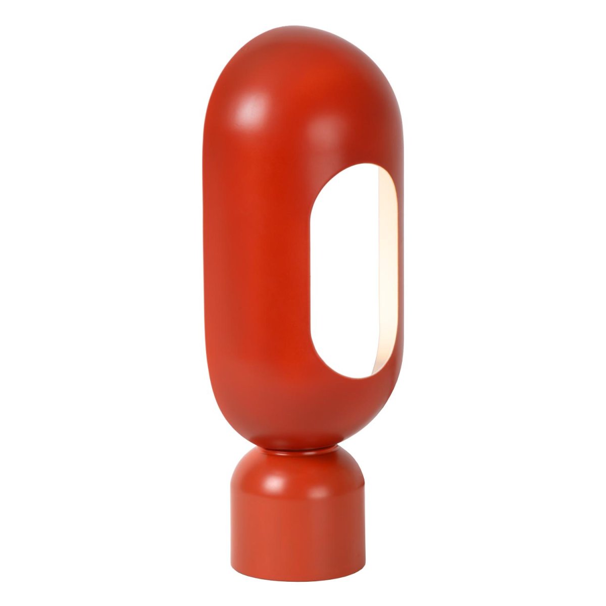Barris 30cm Terrakotta bordlampe Fra Lucide - Plasser den mot veggen og nyt intimt, indirekte lys som direkte øker hyggefaktoren i stuen eller spisestuen.