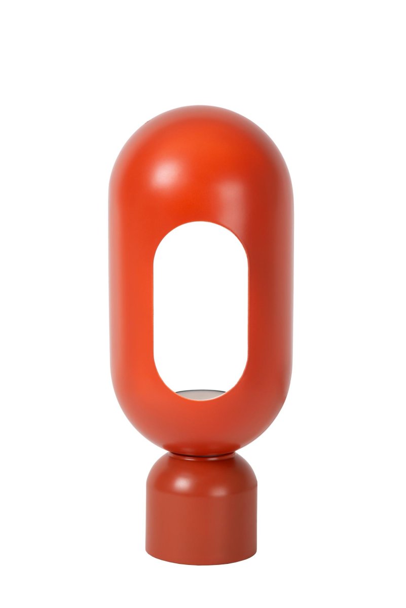 Barris 30cm Terrakotta bordlampe Fra Lucide - Plasser den mot veggen og nyt intimt, indirekte lys som direkte øker hyggefaktoren i stuen eller spisestuen.