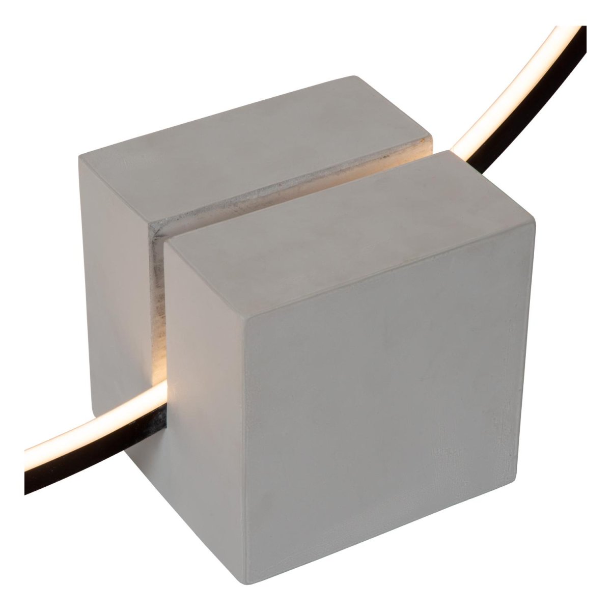 Cirkelis 83cm Svart bordlampe Fra Lucide - Laget av h&oslash;ykvalitets aluminium og med en dimmebar, integrert LED-lyskilde, er Cirkelis ikke bare en praktisk lyskilde, men ogs&aring;; en vakker interi&oslash;rdetalj.