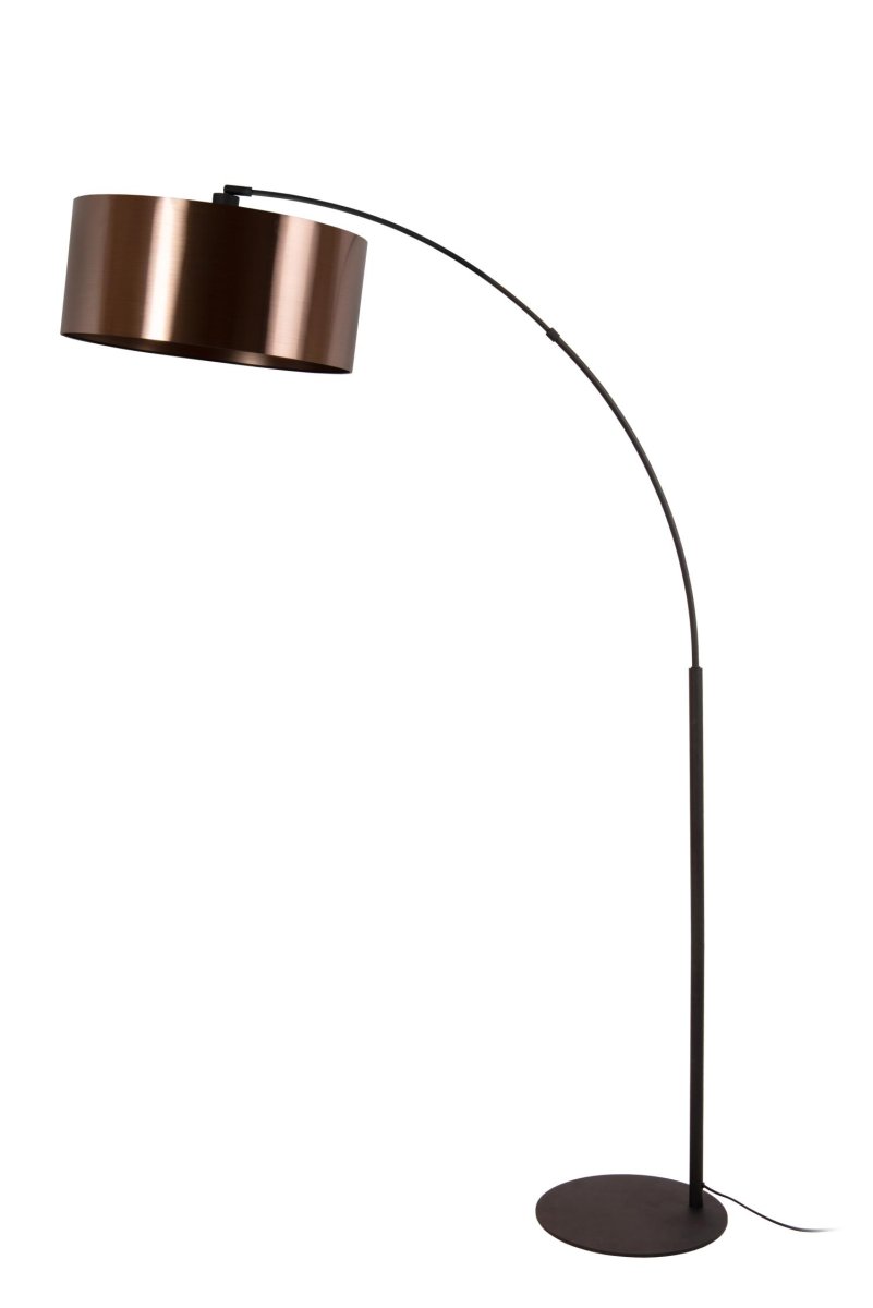 Rankos 1 Svart gulvlampe Fra Lucide - Laget av metall av høy kvalitet for langsiktig holdbarhet og er en perfekt blanding av moderne design og moderne eleganse.