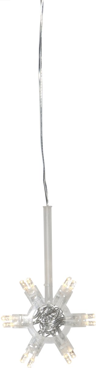 Lighty Gjennomsiktig Fra Star Trading - Den gir stemningsfullt lys og er perfekt når du vil unngå ledninger og stikkontakter.