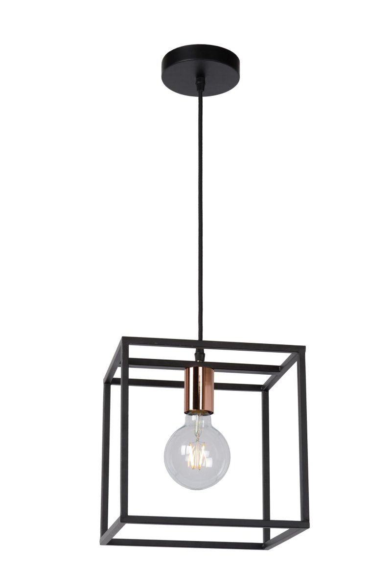 Arthur 25cm Svart Taklampe Fra Lucide - Et tips: utstyr lampen med en gl&oslash;delampe for &aring; skape et ekte mesterverk i hjemmet ditt.