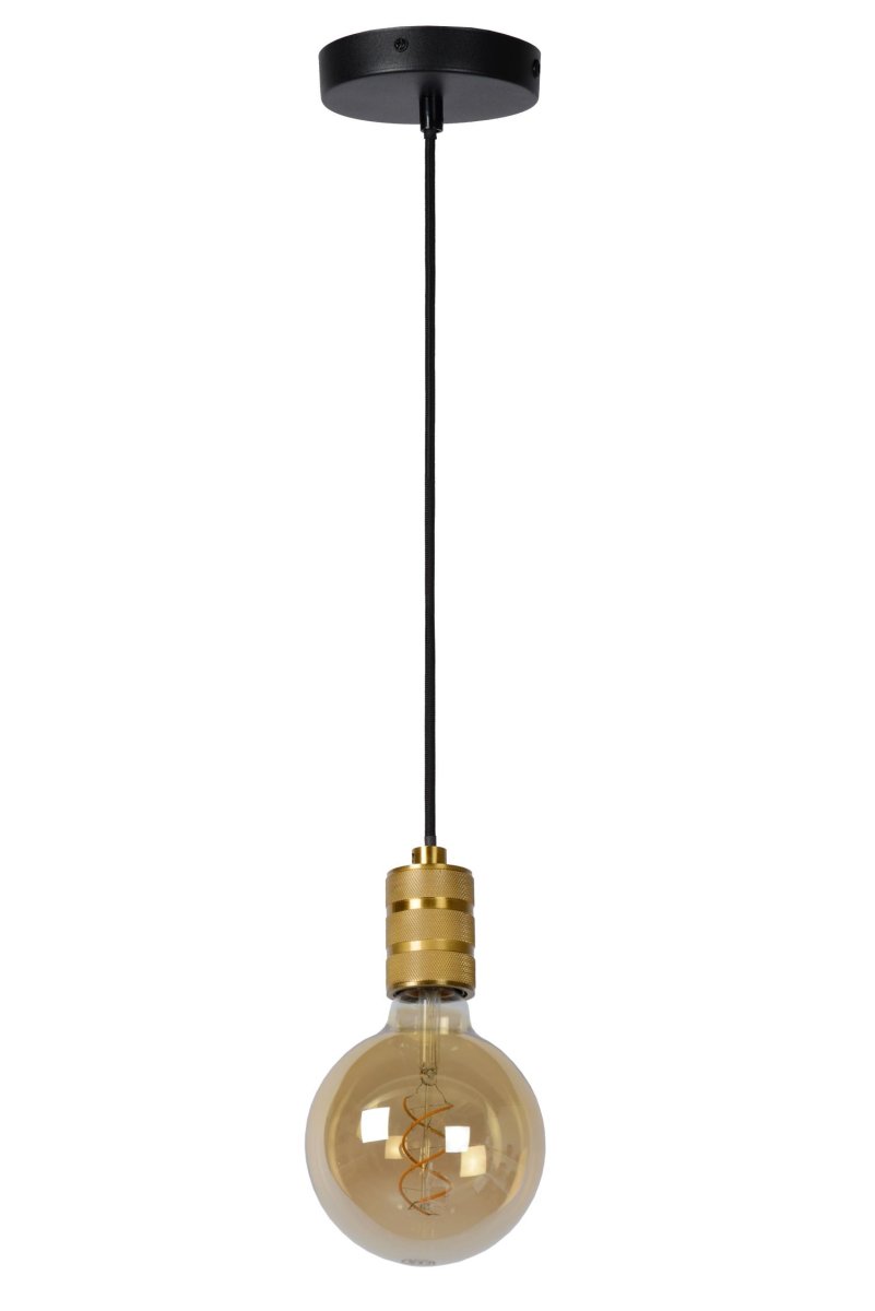 Jova Ø12 Matt gull/messing Taklampe Fra Lucide - Unike produktegenskaperPasser for bruk med LED-lyskildeDenne lampen er justerbar i høyLett å koble til en dimmer (ekskl.