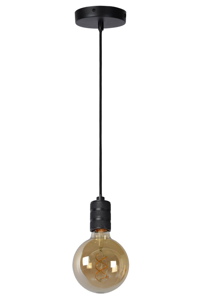 Jova Ø10 Svart Taklampe Fra Lucide - Unike produktegenskaperPasser for bruk med LED-lyskildeDenne lampen er justerbar i h&oslash;yLett &aring; koble til en dimmer (ekskl.
