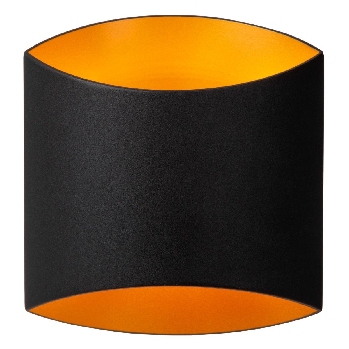Diletta 18cm Svart vegglampe Fra Lucide - Med kompakte mål på 16 x 8 x 18 centimeter og en ultralett design, bidrar den til en tidløs karakter i ethvert rom.