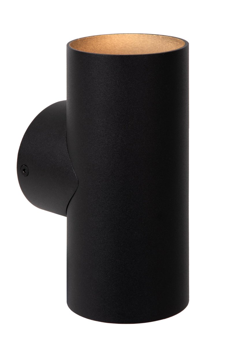 Bondi 18cm Svart vegglampe Fra Lucide - Bondi er et utmerket valg for å ta imot besøkende i en stue.