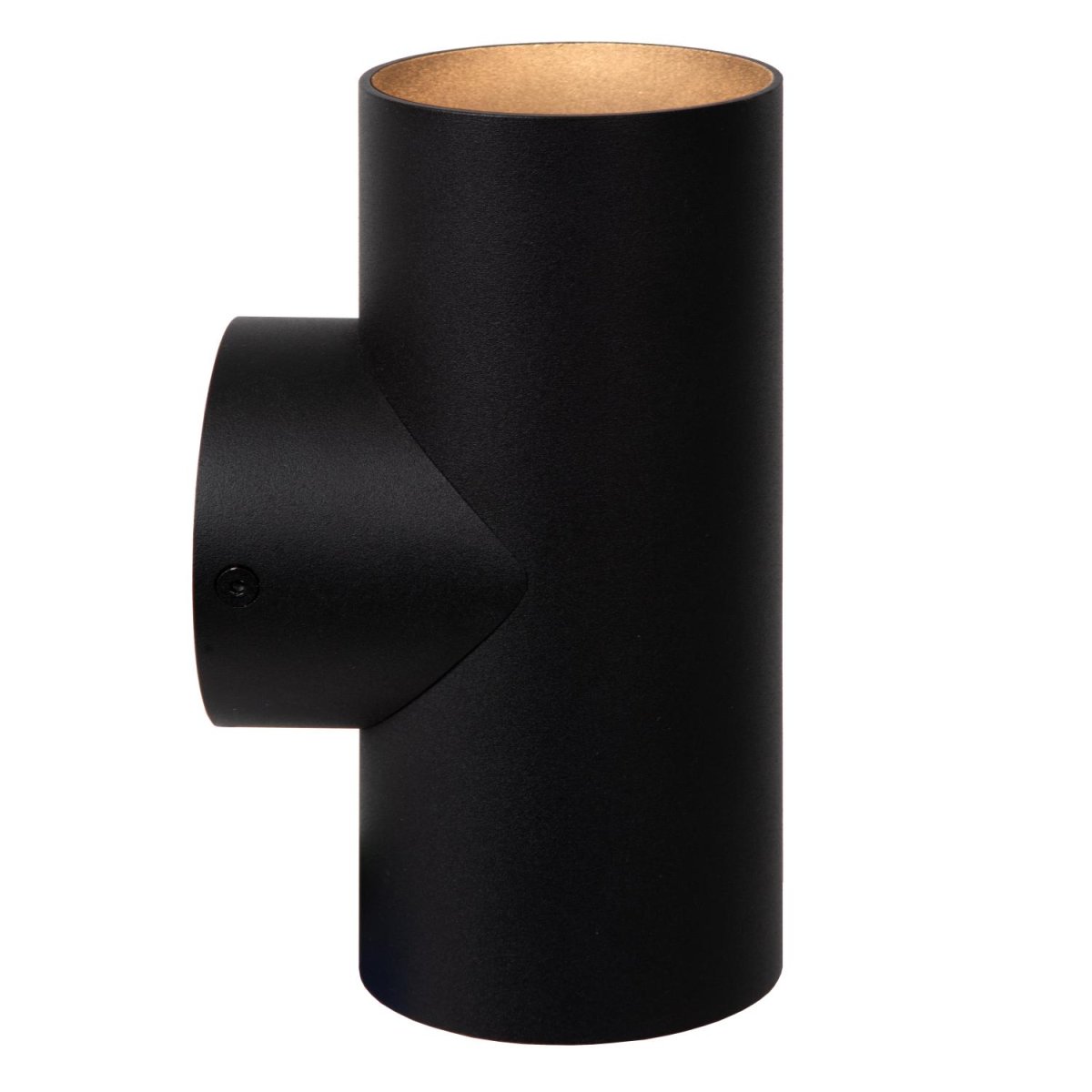 Bondi 18cm Svart vegglampe Fra Lucide - Bondi er et utmerket valg for å ta imot besøkende i en stue.