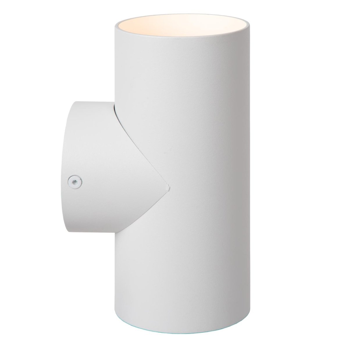 Bondi 18cm Hvit vegglampe Fra Lucide - Bondi er et utmerket valg for å ta imot besøkende i en stue.