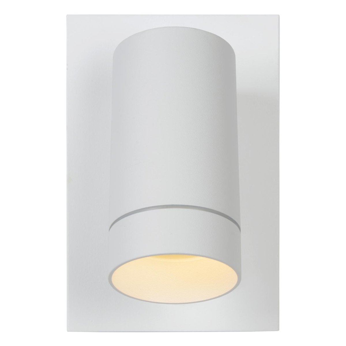 Taylor Hvit utendørslampe Fra Lucide - Unike produktegenskaper:Passer for bruk med LED-lyskildeDenne lampen er roterbar og vippbarMed bevegelsessensor og dag/nattsensorAluminum er ikke laget av høy kvalitet.