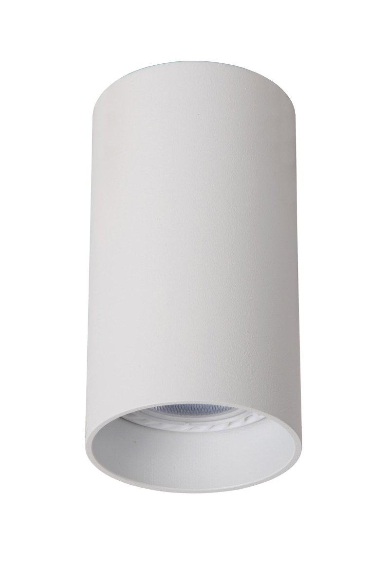 Delto Hvit spotlight Fra Lucide - I tillegg leveres Delto-LED med en dimmebar LED-lyskilde som enkelt kan justeres for &aring; gi en varmere fargetemperatur mellom 2200K og 3000K.