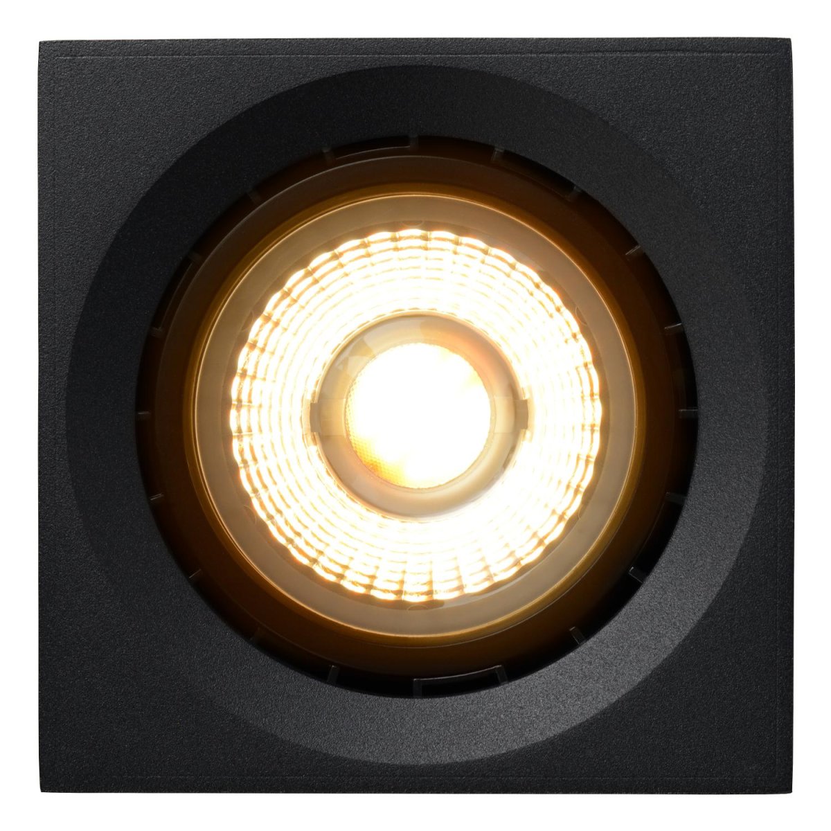 Fedler Svart spotlight Fra Lucide - Takspotten er enkel &aring; installere og kan kobles til en dimmer (ikke inkludert) om &oslash;nskelig.